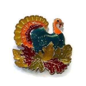 Turkey Brooch